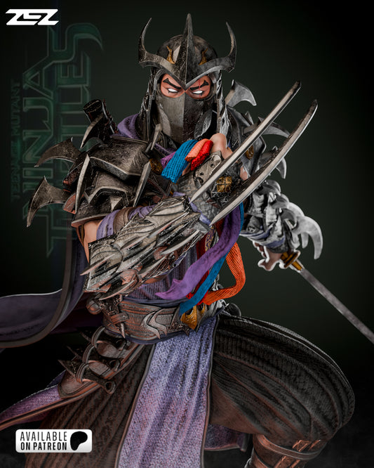 Shredder Statue