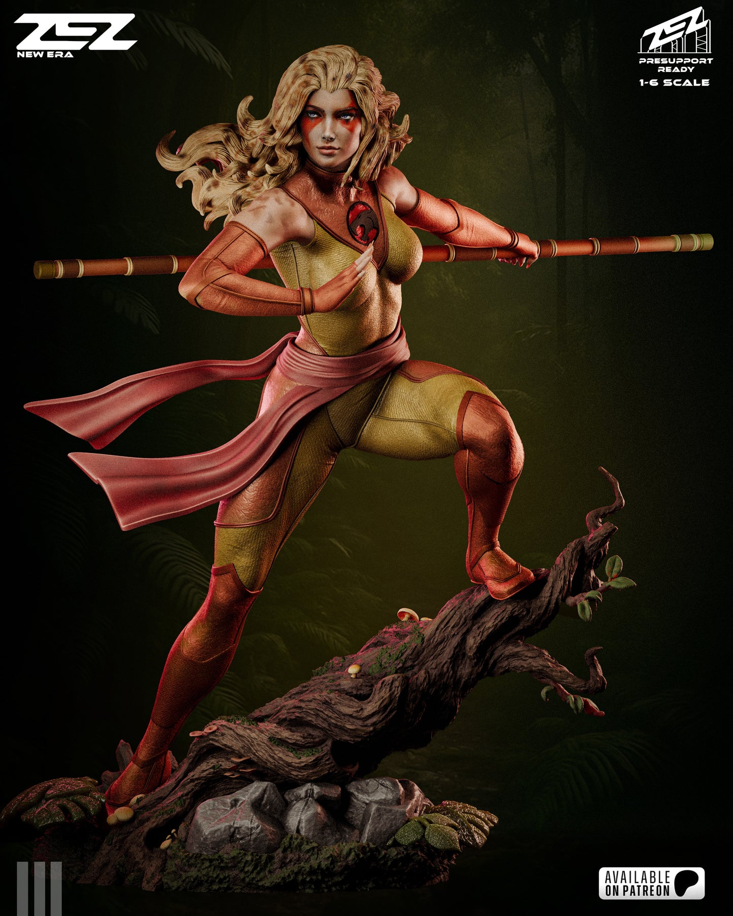Cheetara Statue