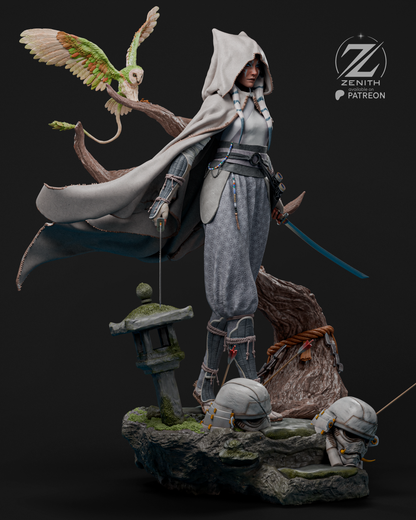 Samurai Ahsoka Statue