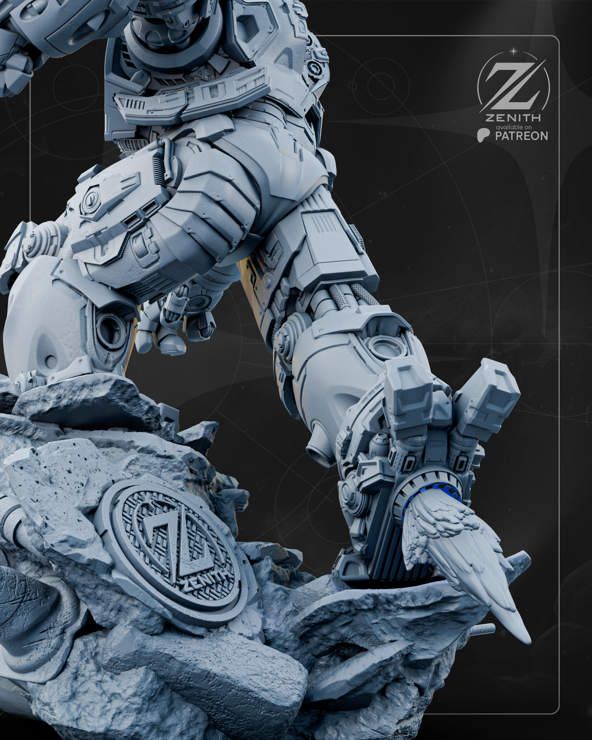 Hulkbuster Statue 3D-Printed Kit