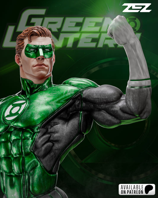 Green Lantern Statue