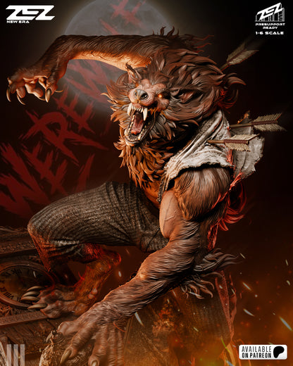 Werewolf Statue