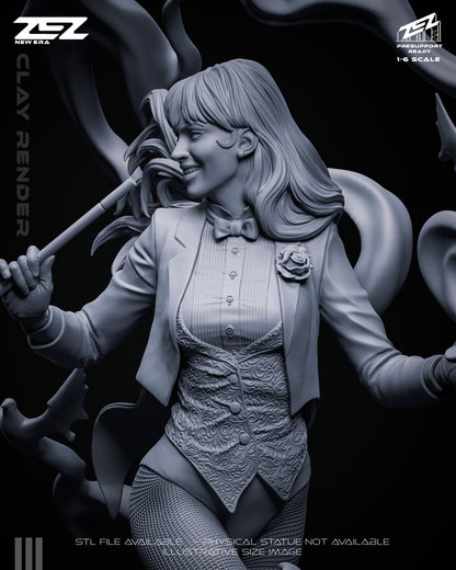 Zatanna Statue 3D-Printed Kit