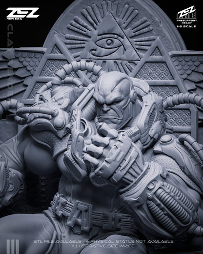 Apocalypse (Throne) Statue 3D-Printed Kit
