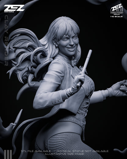 Zatanna Statue 3D-Printed Kit