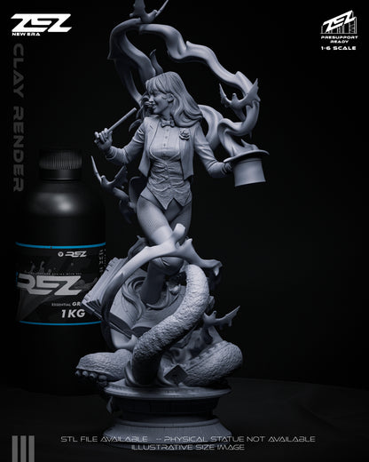 Zatanna Statue 3D-Printed Kit