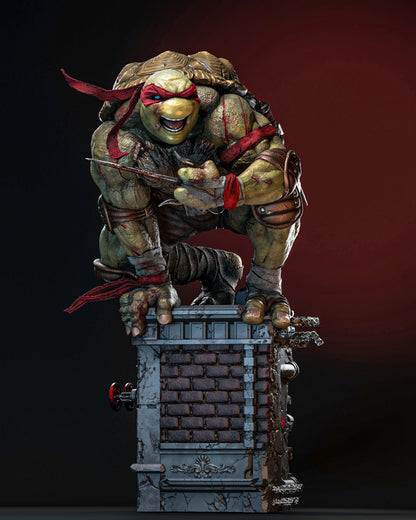 Raphael TMNT Statue 3D-Printed Kit