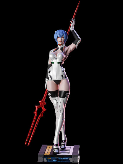 Rei Ayanami Statue 3D-Printed Kit