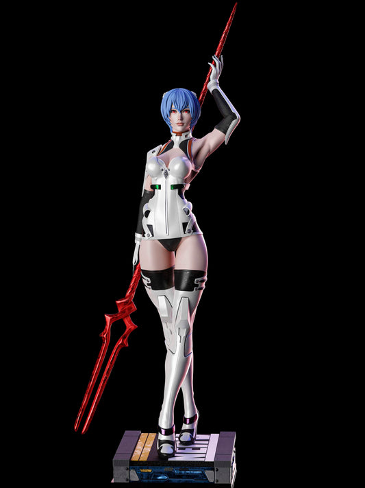 Rei Ayanami Statue 3D-Printed Kit