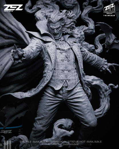 Dracula Statue 3D-Printed Kit