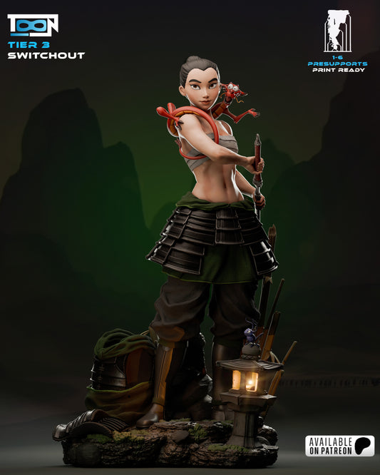 Mulan Statue