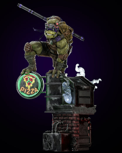 Donatello TMNT Statue 3D-Printed Kit