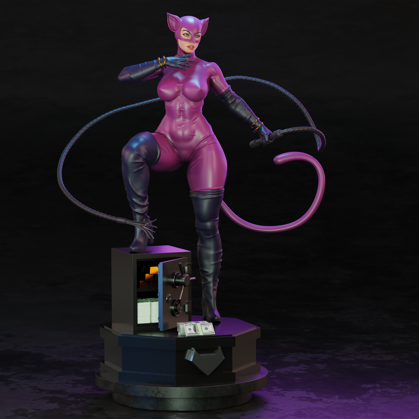 Catwoman Statue