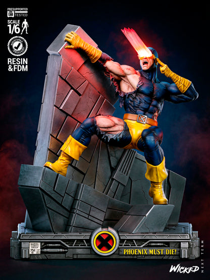 Cyclops Statue 3D-Printed Kit