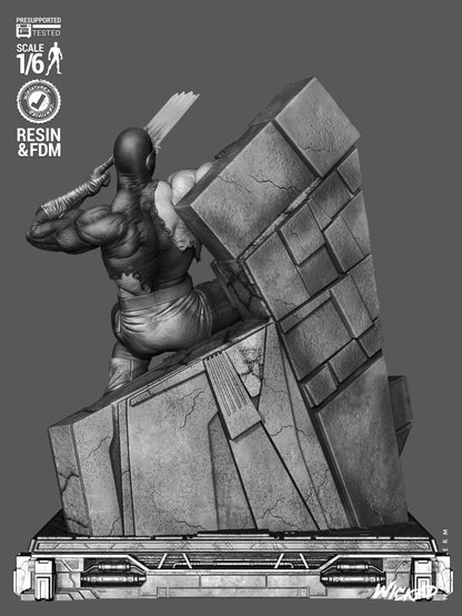 Cyclops Statue 3D-Printed Kit