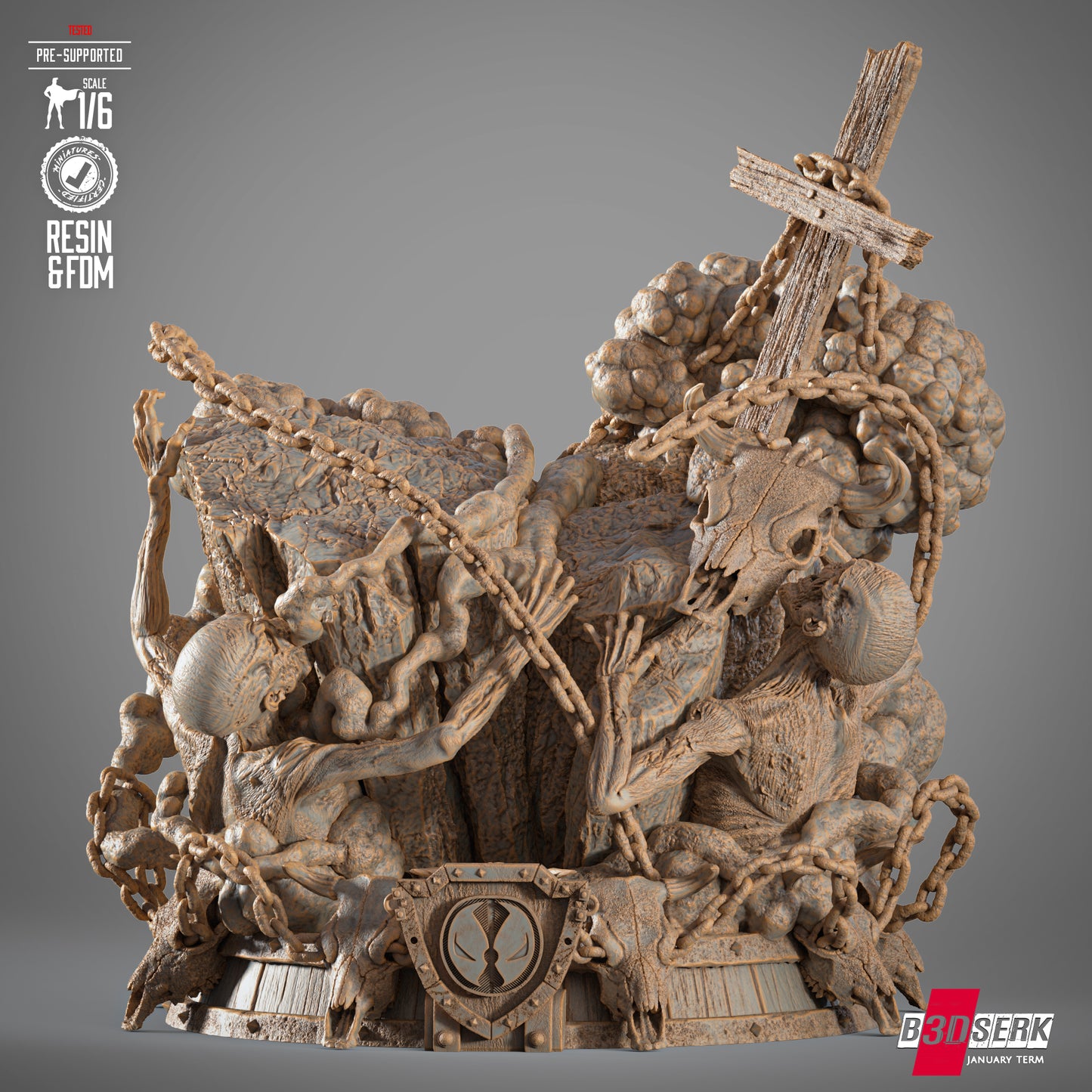Gunslinger Spawn Statue