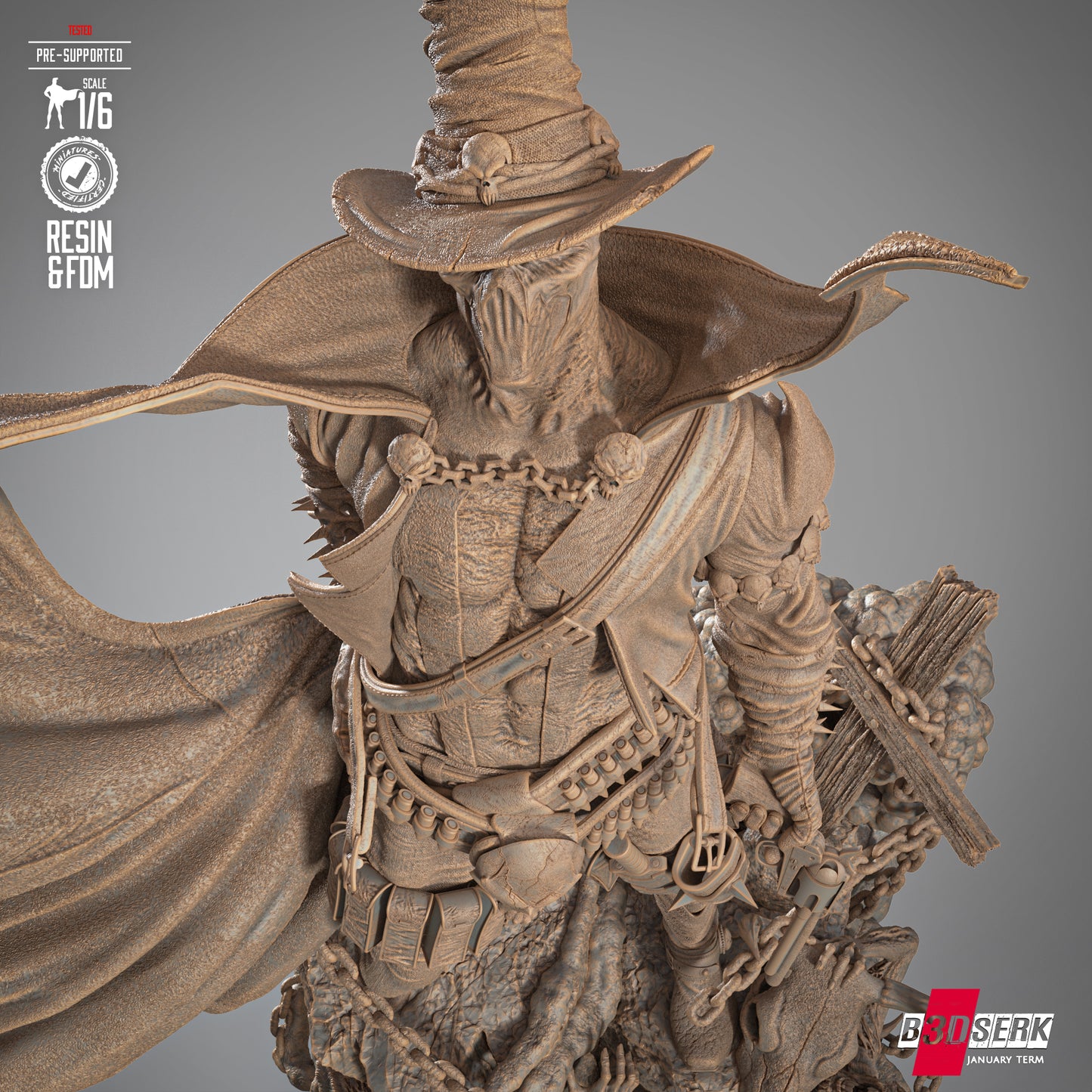 Gunslinger Spawn Statue