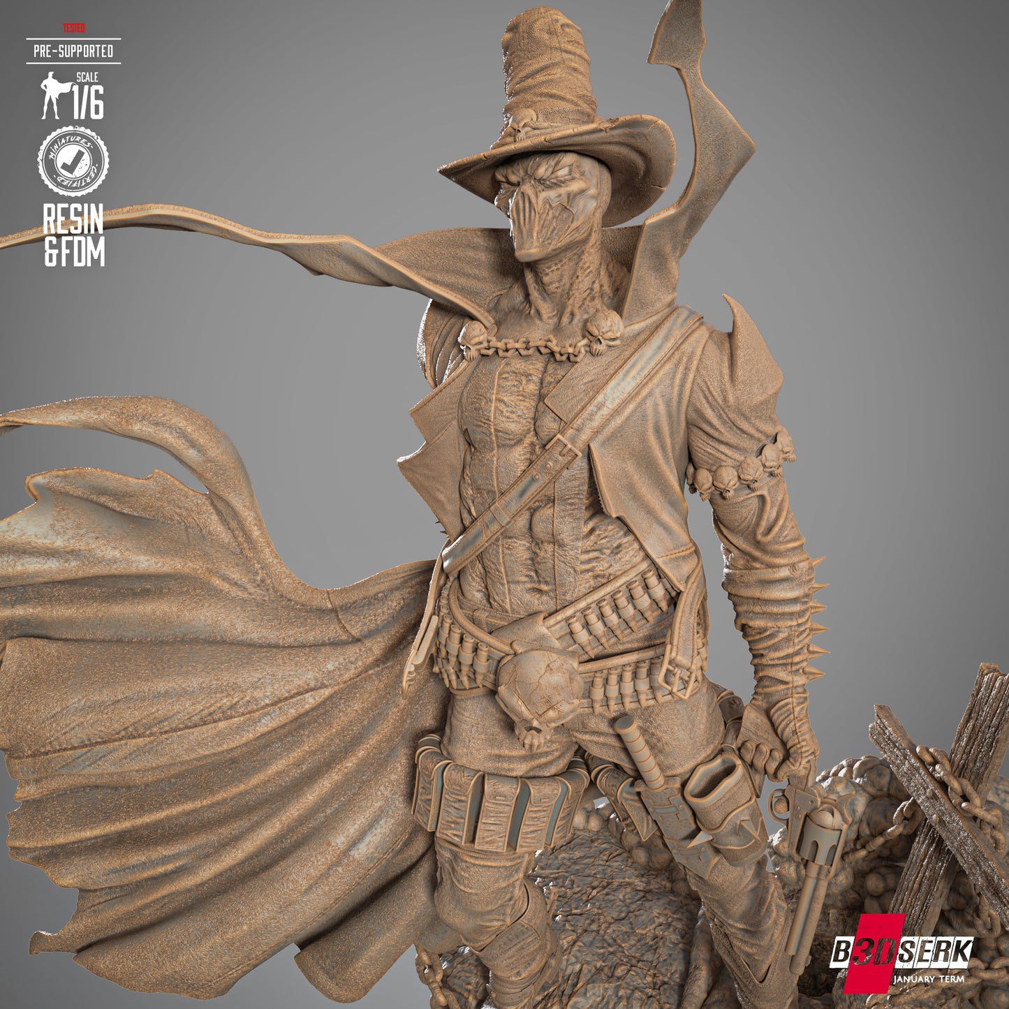 Gunslinger Spawn Statue