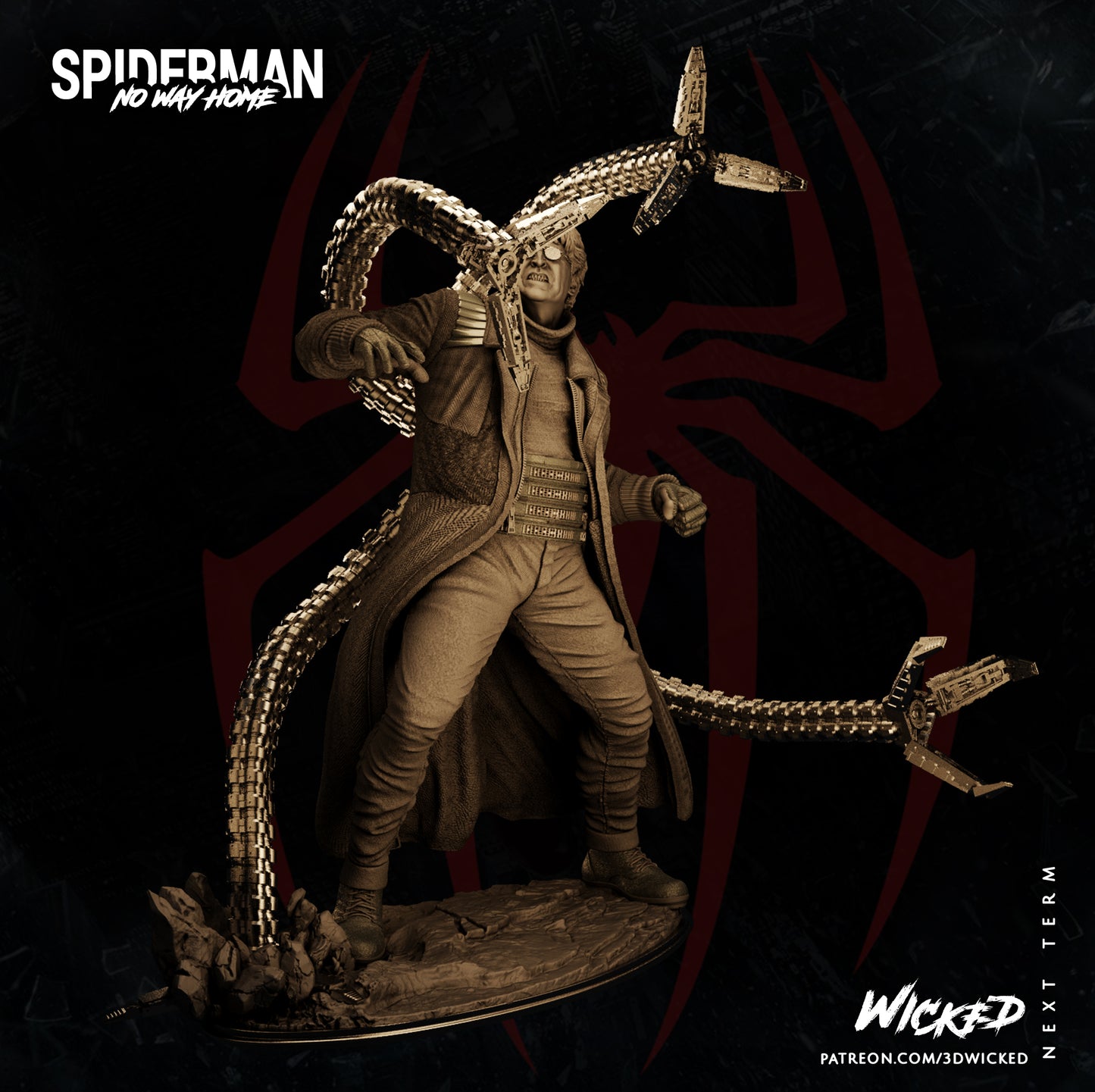 Dr. Octopus Statue