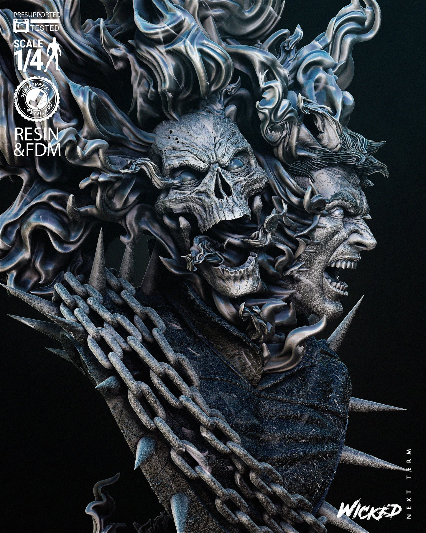 Marvel Ghost Rider 2024 Portrait Bust