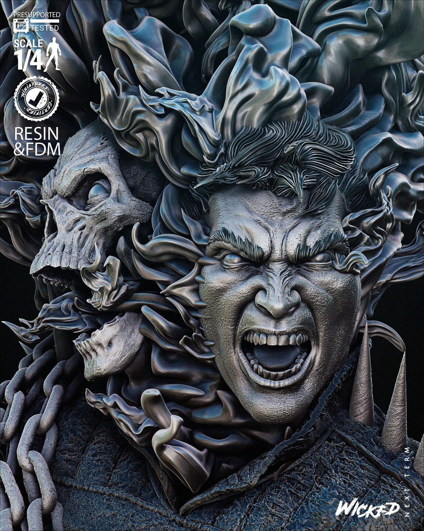 Marvel Ghost Rider 2024 Portrait Bust