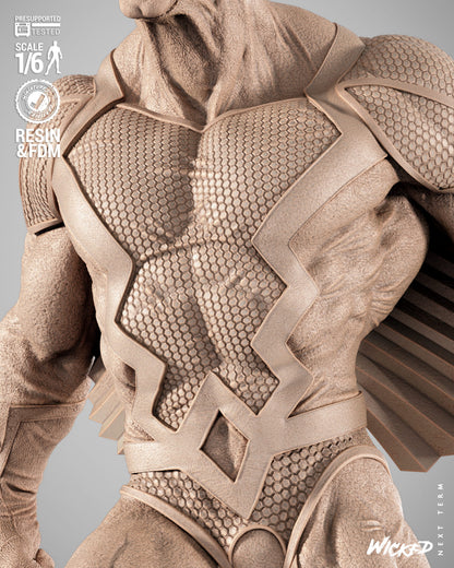 Black Bolt Statue