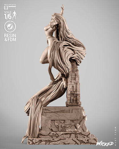Medusa Statue 3D-Printed Kit