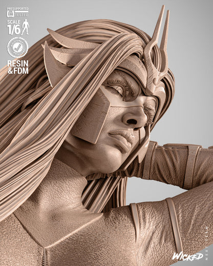 Medusa Statue 3D-Printed Kit
