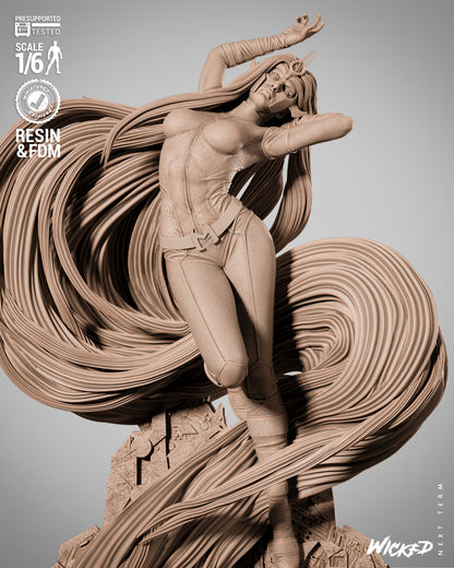 Medusa Statue 3D-Printed Kit