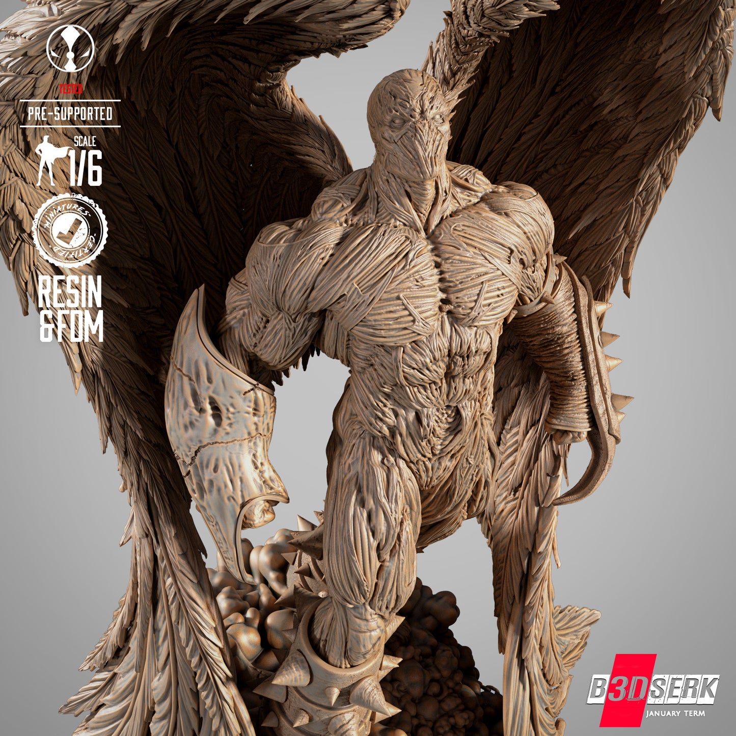 Angel Spawn Statue