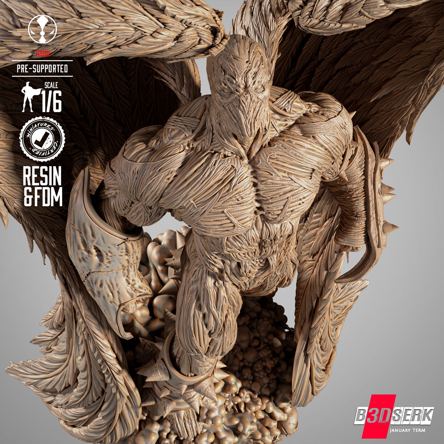 Angel Spawn Statue