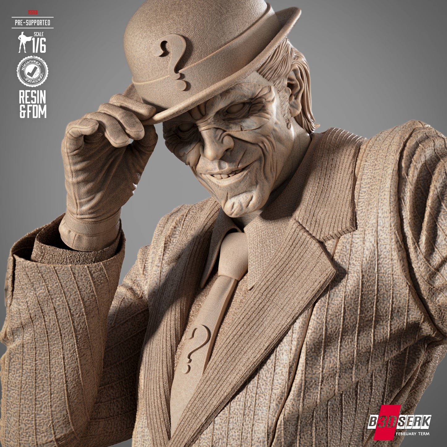 Riddler Statue