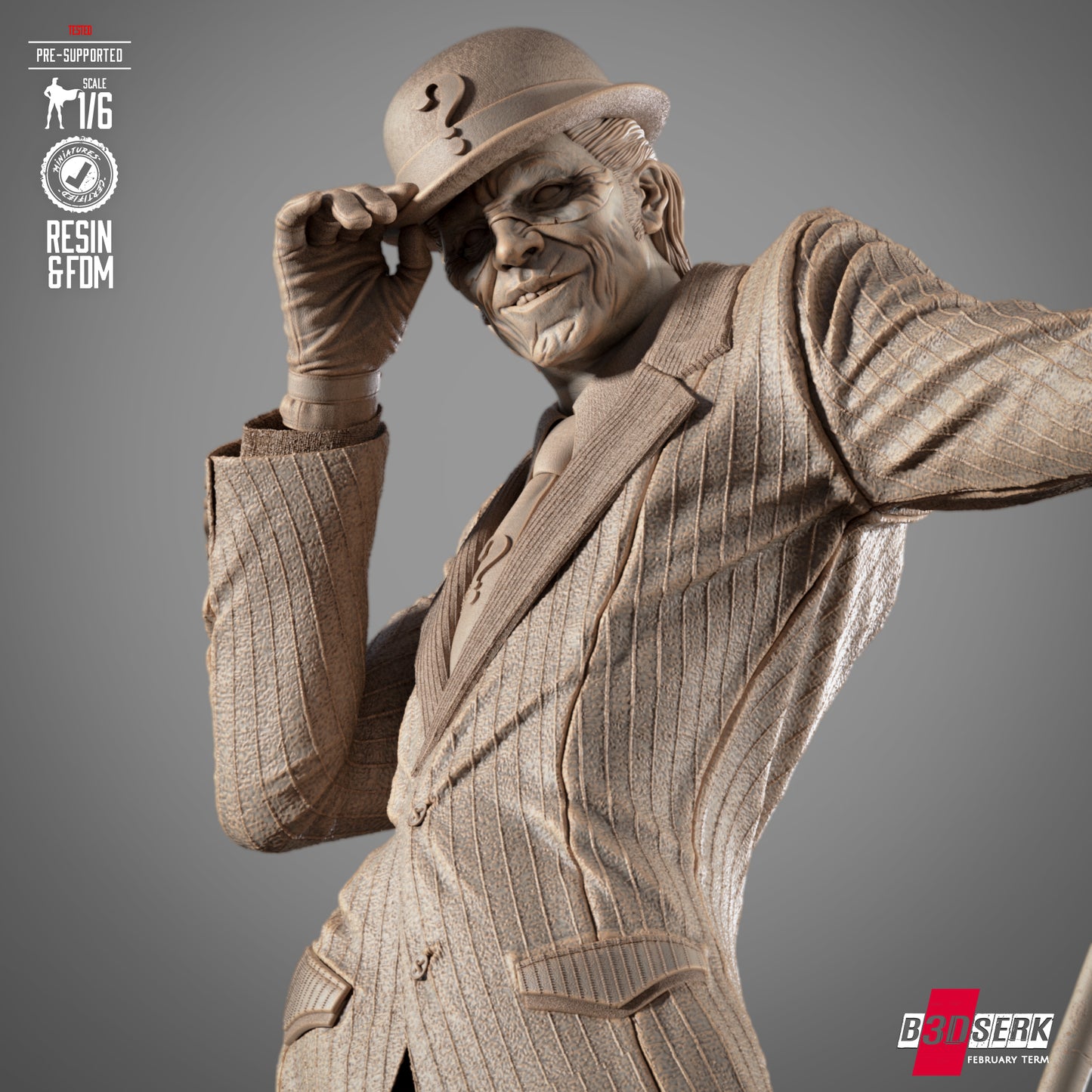 Riddler Statue