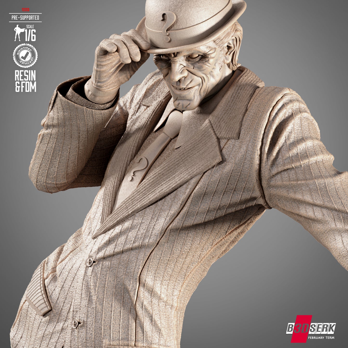 Riddler Statue