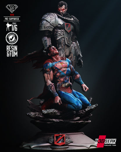 Zod & Superman Diorama
