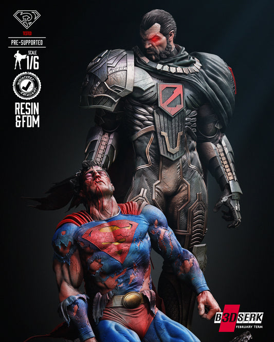 Zod & Superman Diorama