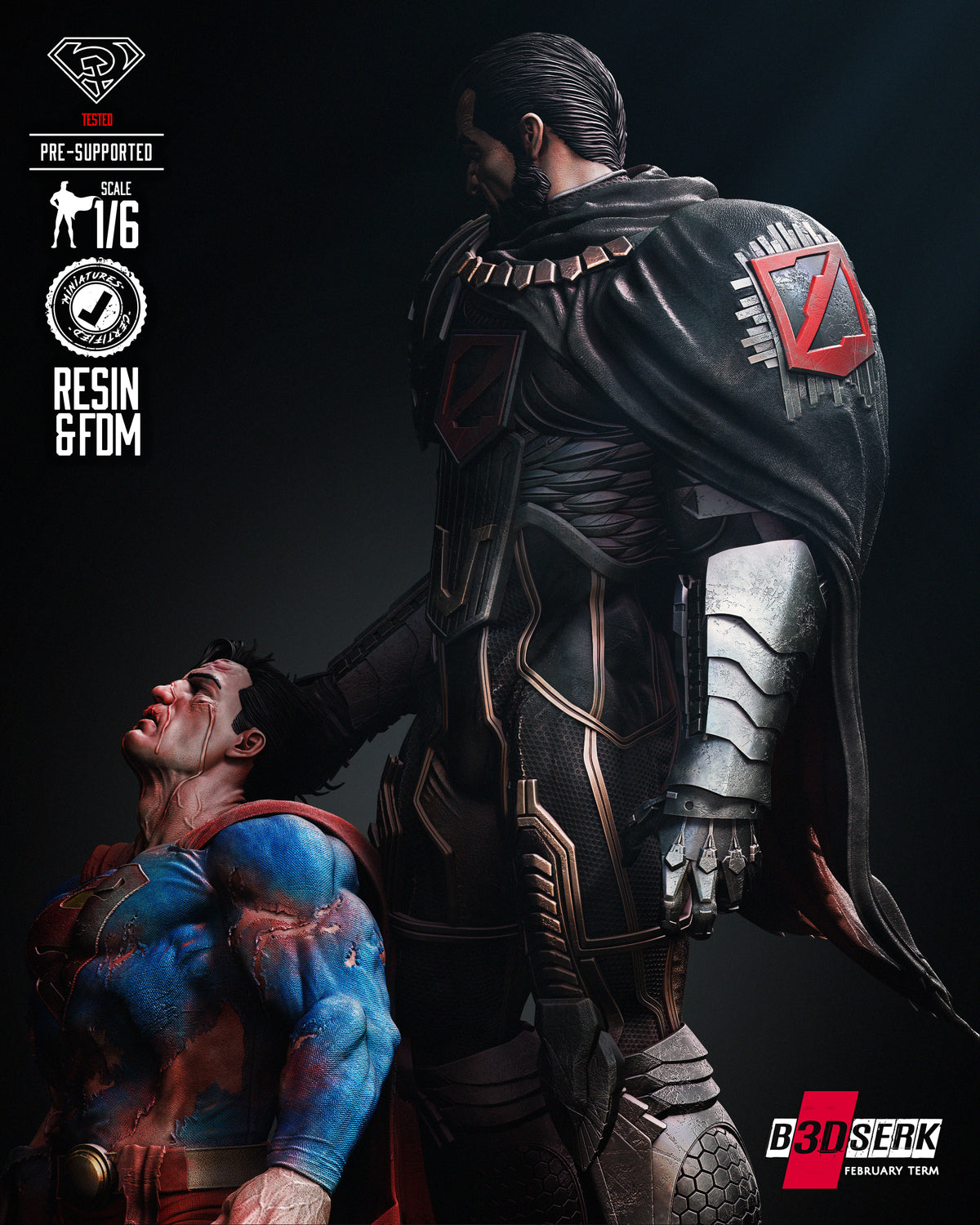 Zod & Superman Diorama