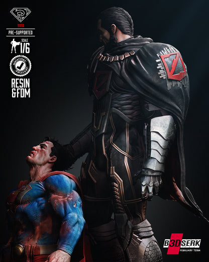 Zod & Superman Diorama
