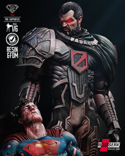 Zod & Superman Diorama