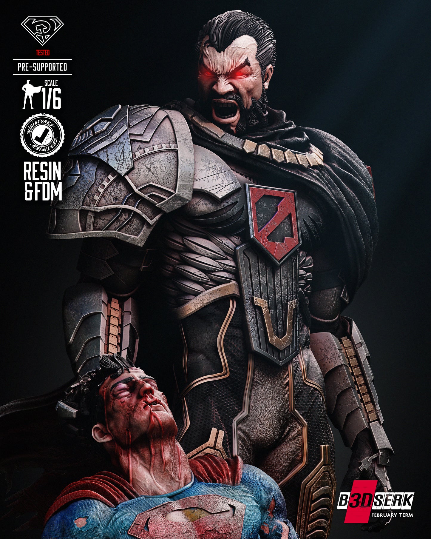 Zod & Superman Diorama