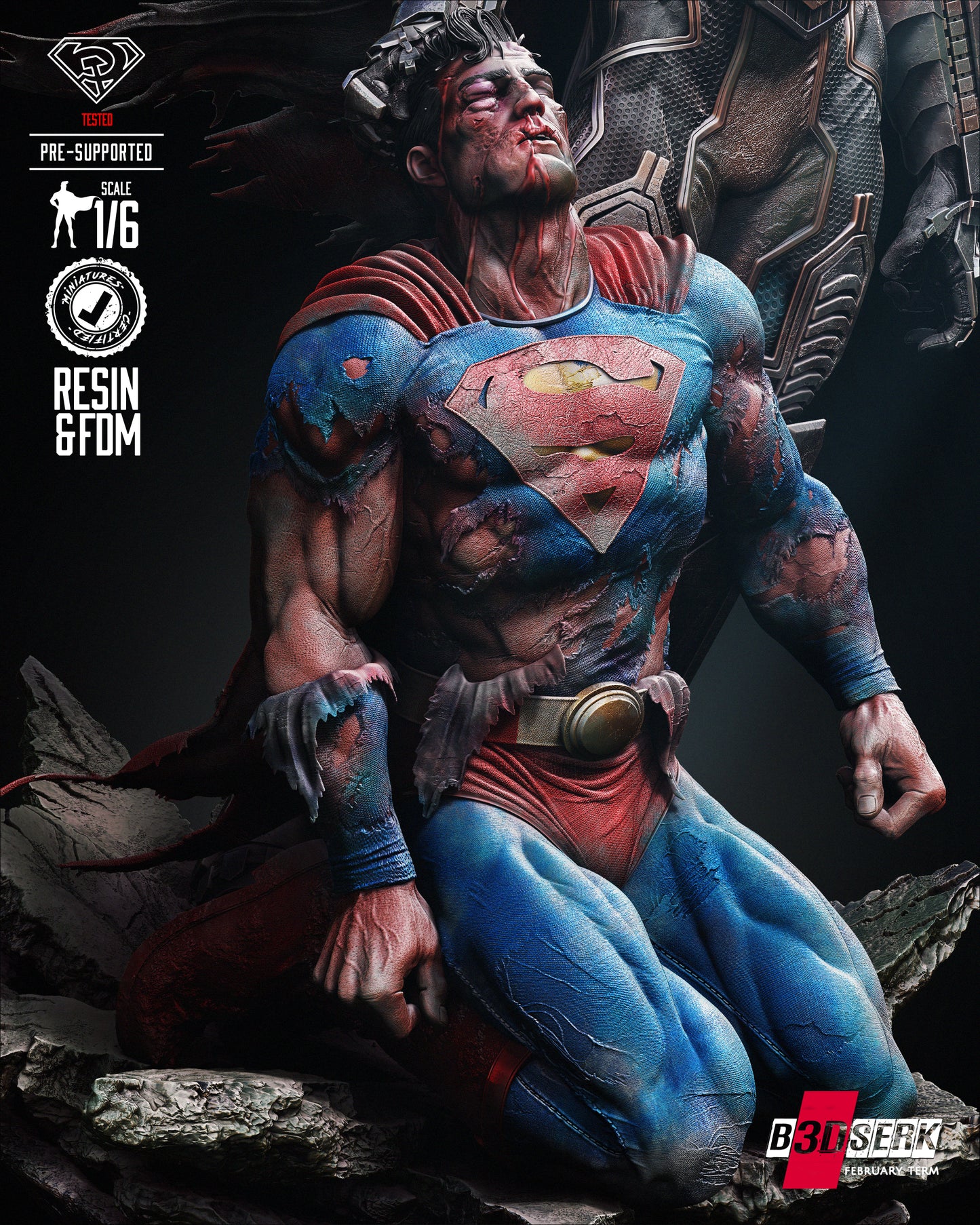Zod & Superman Diorama