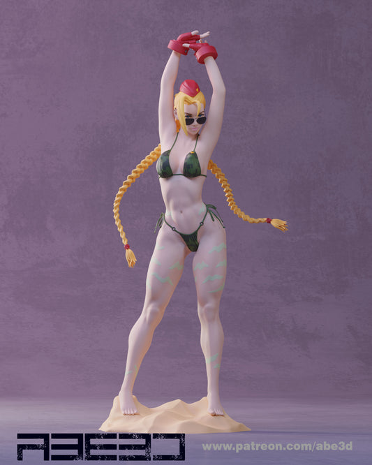Cammy Bikini (SF) Statue