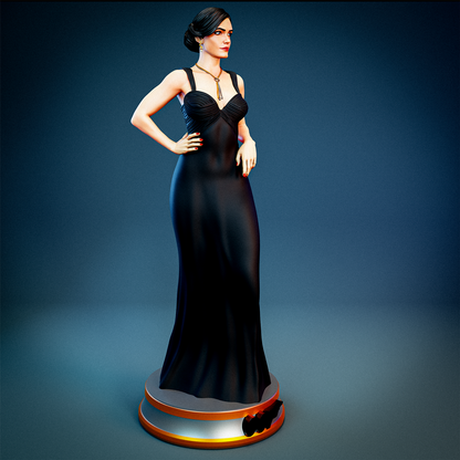 Vesper Lynd (Eva Green) Statue 3D-Printed Kit