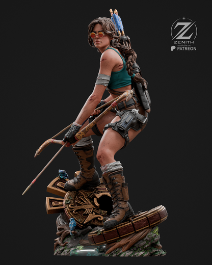 Lara Croft Statue
