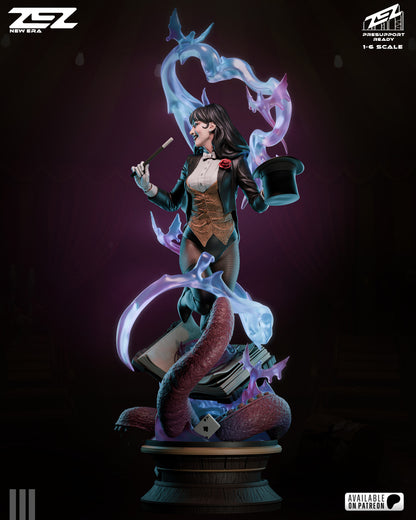 Zatanna Statue 3D-Printed Kit