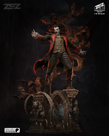 Dracula Statue 3D-Printed Kit