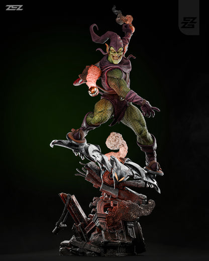 Green Goblin Statue 3D-Printed Kit