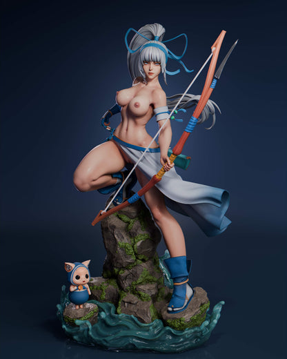 Mina Majikima Statue 3D-Printed Kit