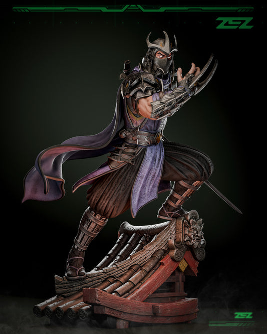 Shredder Statue