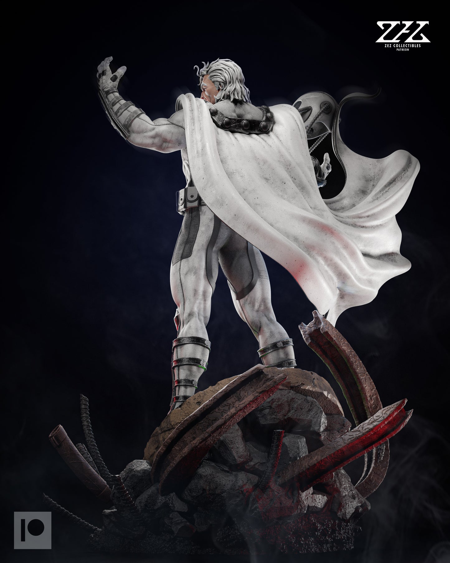 Magneto Statue 3D-Printed Kit